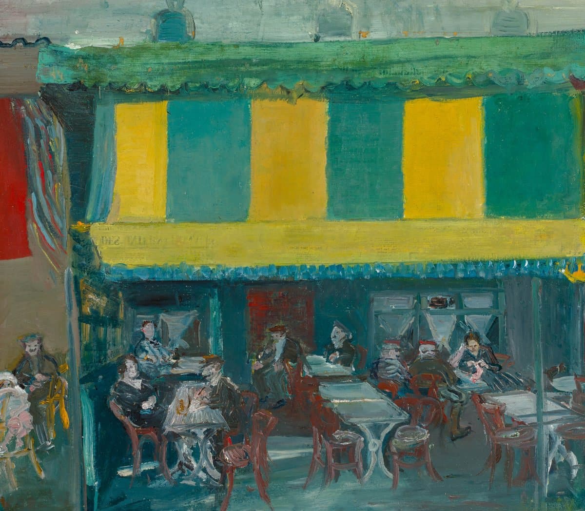 Varlin, Café an der Place Forum in Arles, 1938
