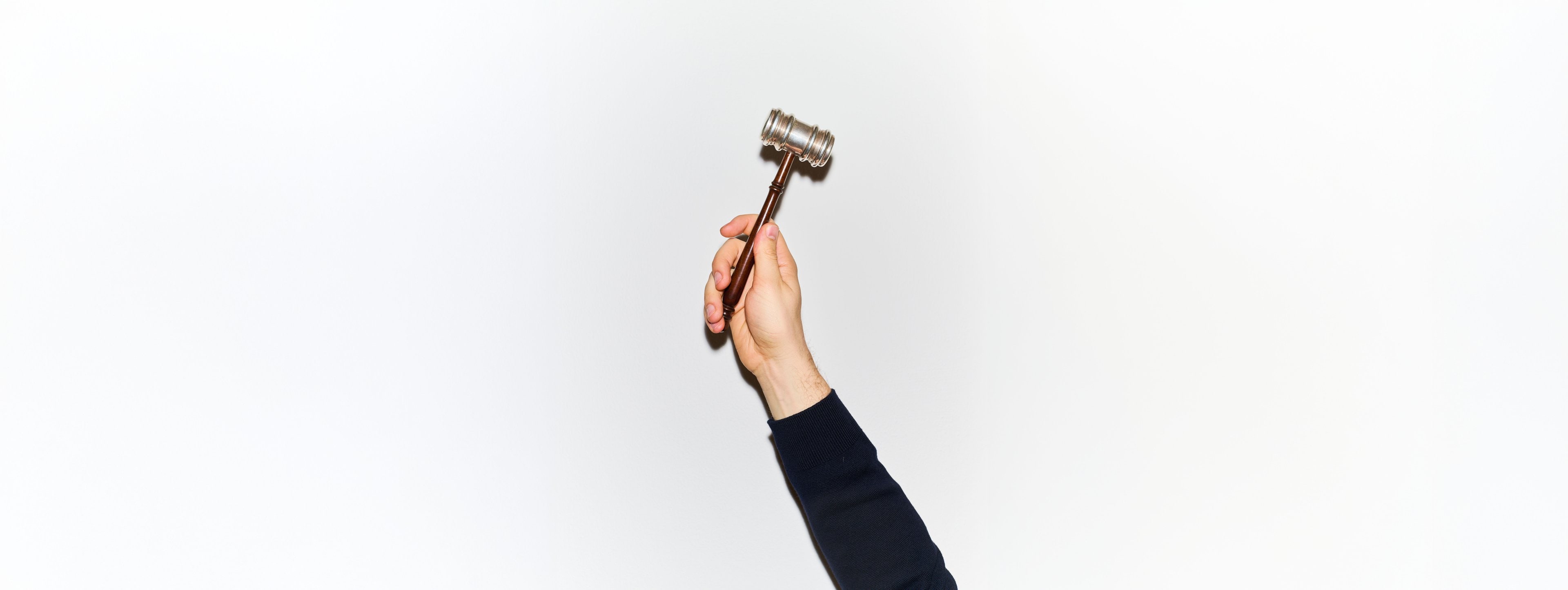 Hand mit Auktionshammer — Auktionshaus Zofingen