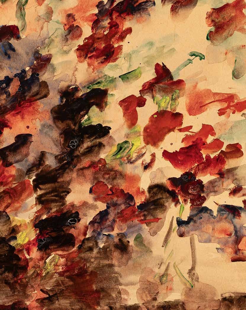 Lovis Corinth: Ein spätes Blumenstillleben